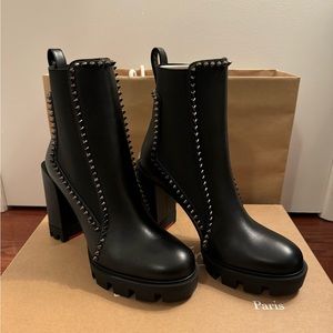 Christian Louboutin Spike Outline boots
